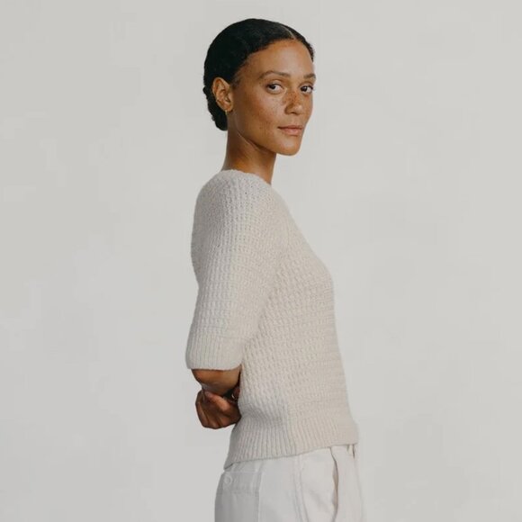 OZMA Lloyd SWEATER | Heather Grey | XS - Picture 9 of 9
